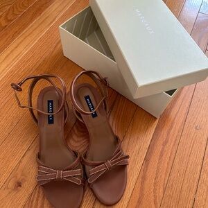 Margaux Saddle Tan Heels